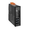 8-port Industrial Ethernet Layer 2 Managed Switch with 2-Fiber Port (Single-mode 60 km, SC Connector)ICP DAS